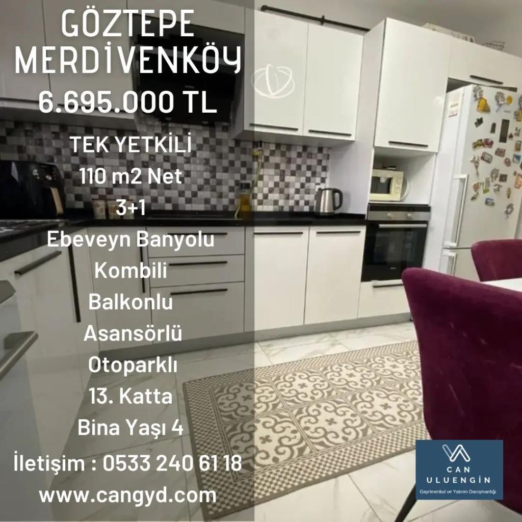 Göztepe Merdivenköy'de Tek Yetkili
